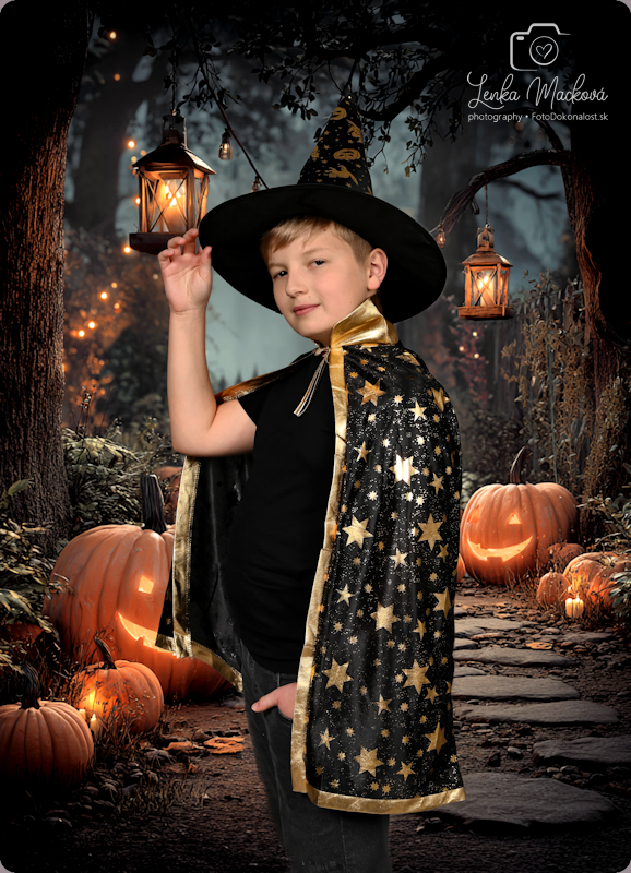 Halloweenske fotenie