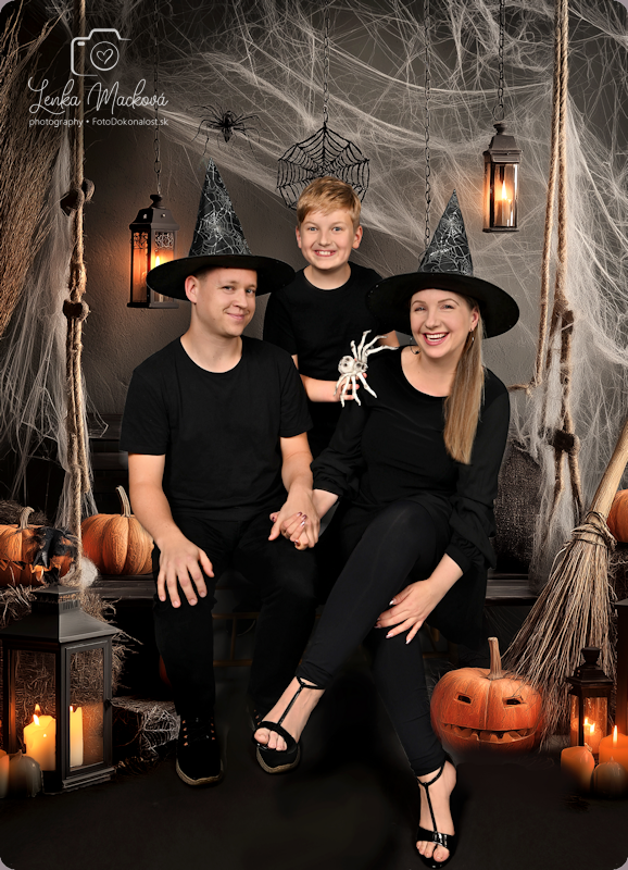 Halloweenske fotenie