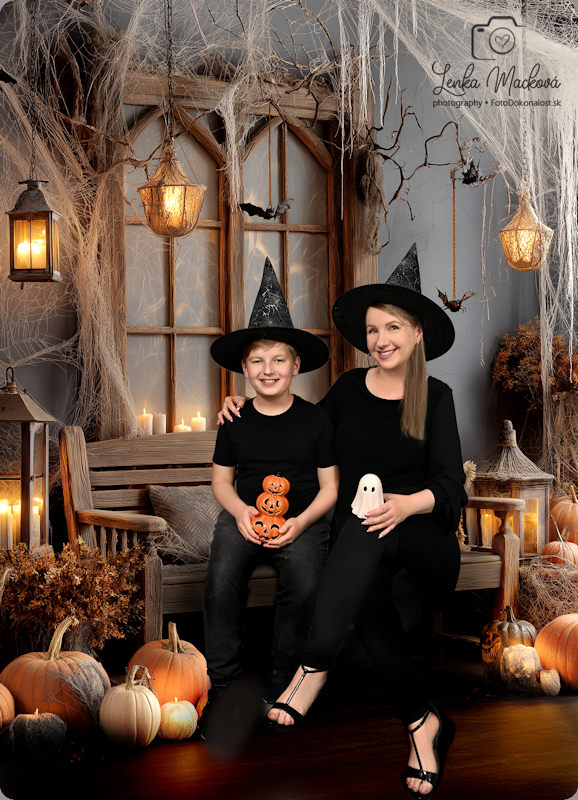 Halloweenske fotenie